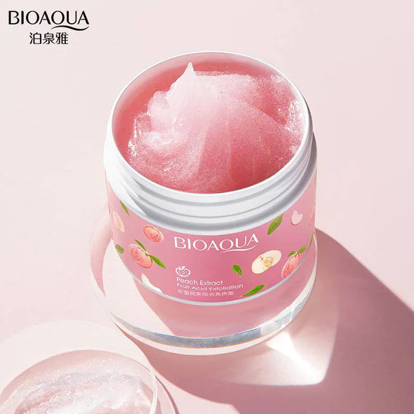 ( Bioaqua deal 02 )Bioaqua Rice Gel and Peach Gel Extract Acid Exfoliating Face Gel Cream (140g)