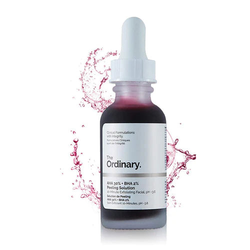 The Ordinary AHA 30% + BHA 2% Peeling Solution 30ml (Bar Code)