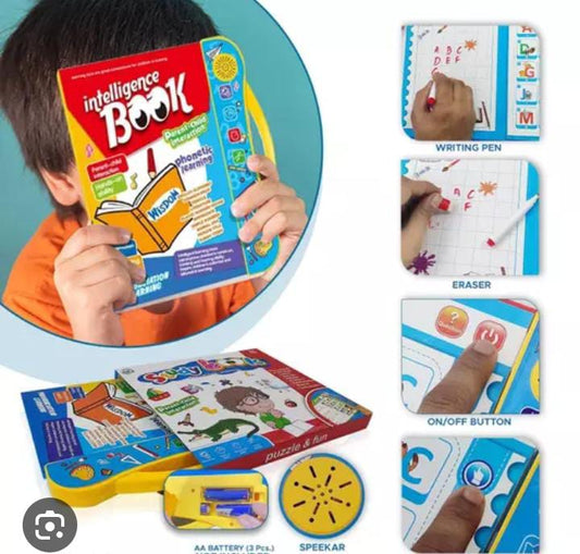 Study book Sound Book for Children, English Letters &amp; Words Learning Book, Fun Educational Toys