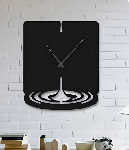 Water drop  Wall clock