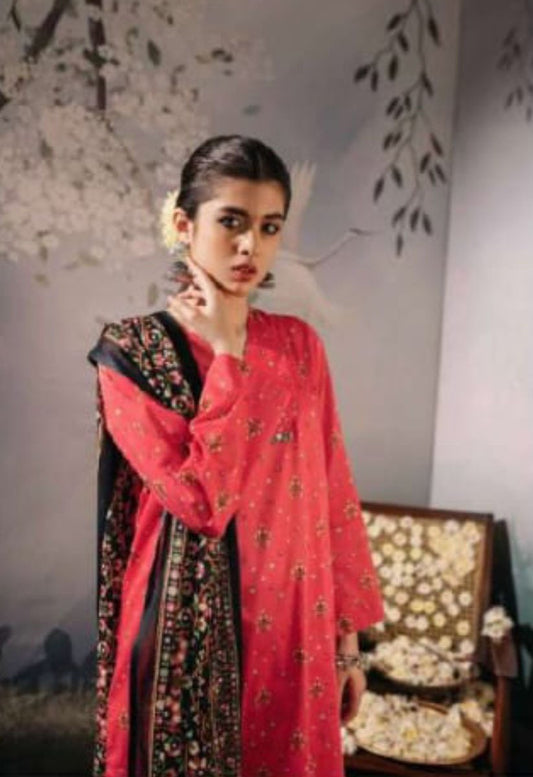 ZARMEEN &amp; EMAAN  3 PIECES Casual Wear| Summer 24  )