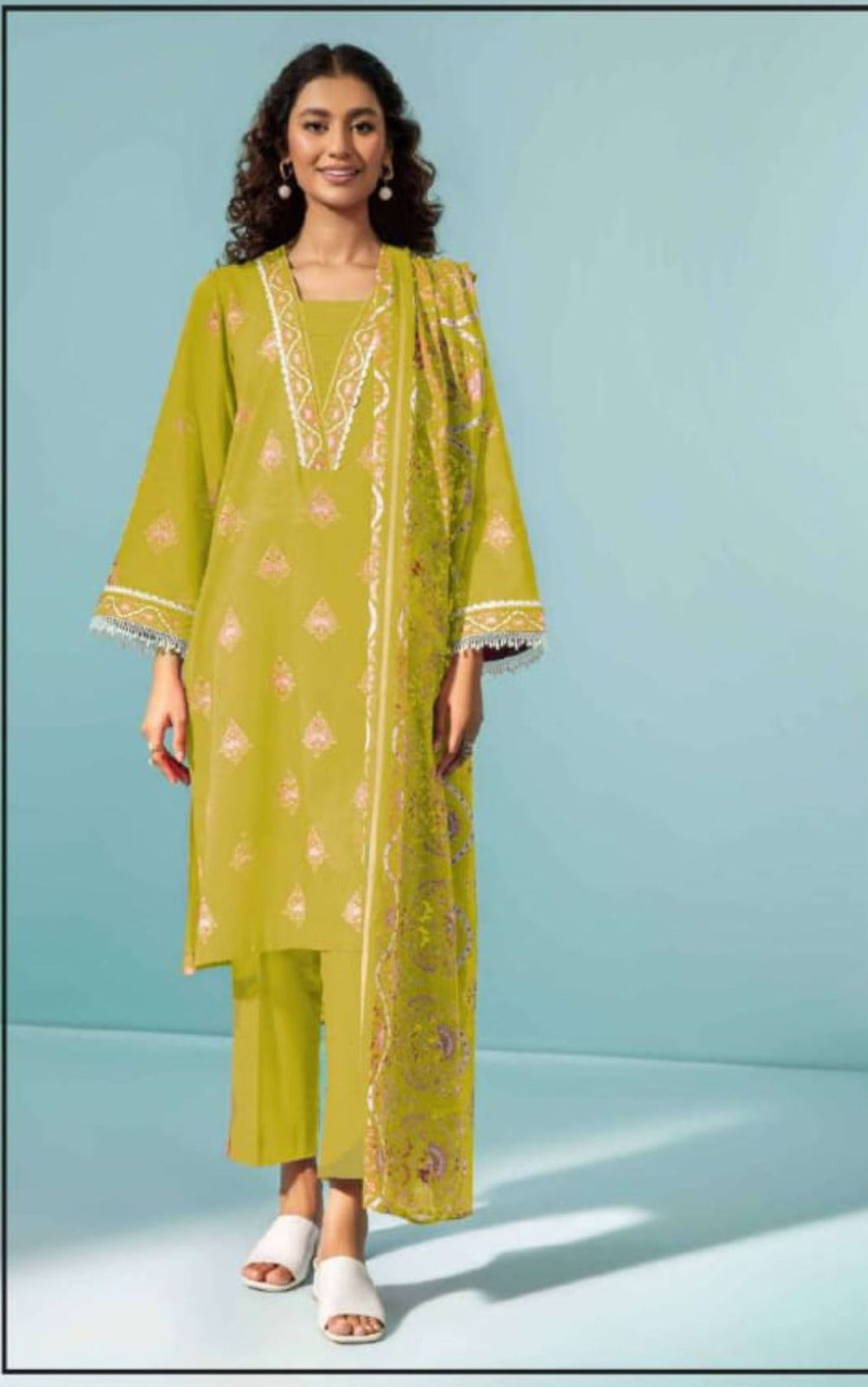 ZARMEEN &amp; EMAAN  3 PIECES Casual Wear| Summer 24  )