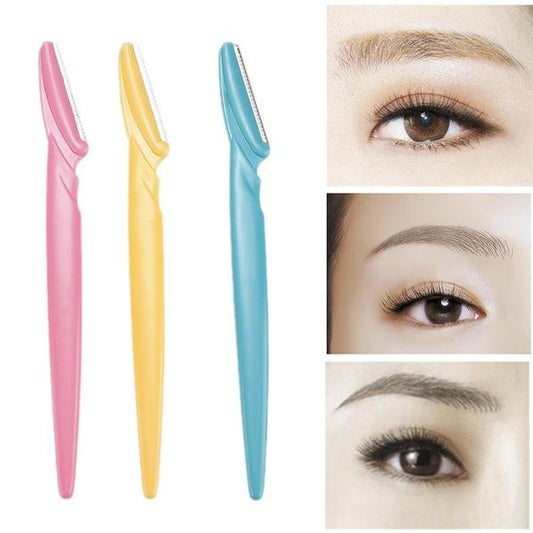 Tinkle Eyebrow Razor 3 Pack, Eyebrow Face Hair Removal &amp; Shaper