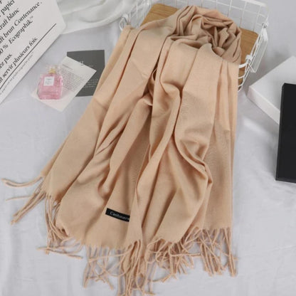 Women Warm Winter Design Shawl Scarf  Wrap Stole Weight less Peshmina wool 100% Cashmere ( Peshmina wool )