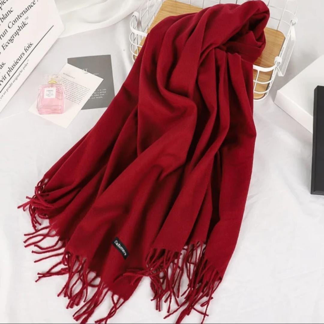 Women Warm Winter Design Shawl Scarf  Wrap Stole Weight less Peshmina wool 100% Cashmere ( Peshmina wool )