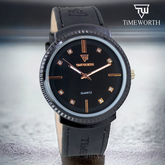 Timeworth Round Quartz Dial Watch