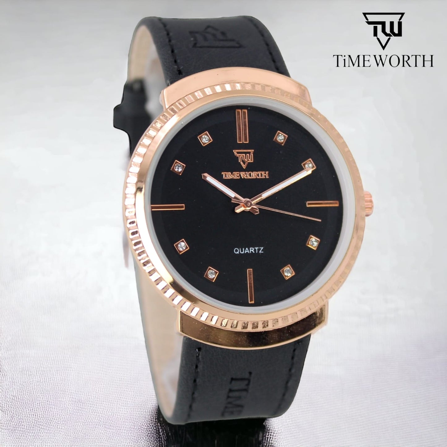 Timeworth Round Quartz Dial Watch