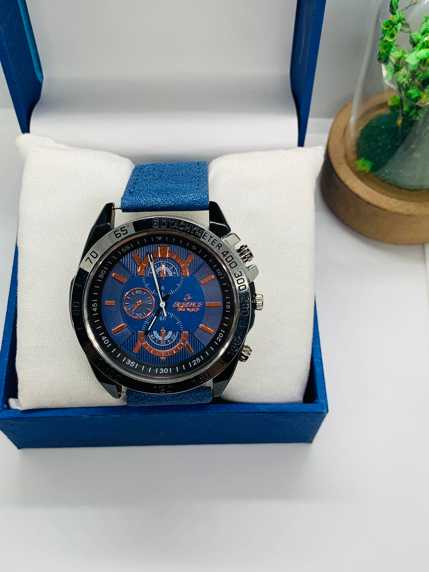 Timeworth Round Men's Watch - Without Box (Random Colour)