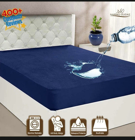 Waterproof Mattress Cover King Sized (random color)