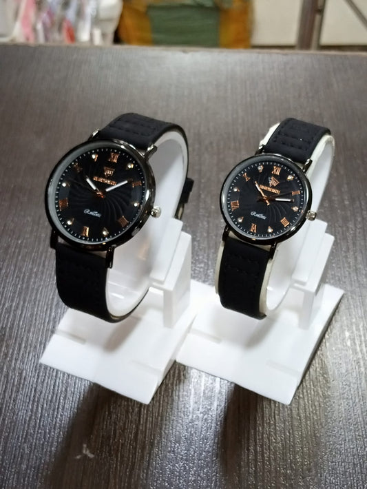 Timeworth Pair Strap Watch (Random Color)