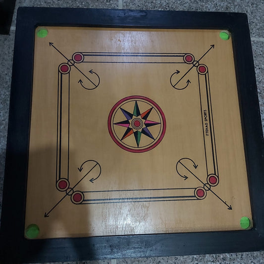 Wooden Carrom Board Game